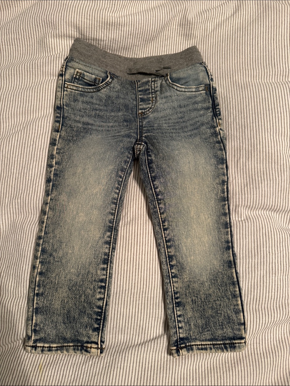 Toddler 2T Stretch Denim Pants - Light Blue